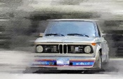 NAXART Studio - 1974 BMW 2002 Turbo Watercolor