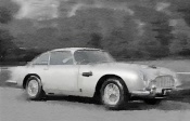 NAXART Studio - Aston Martin DB5 Watercolor