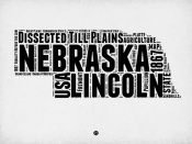 NAXART Studio - Nebraska Word Cloud 2