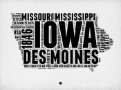 NAXART Studio - Iowa Word Cloud 2