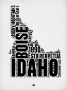 NAXART Studio - Idaho Word Cloud 2