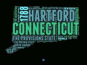 NAXART Studio - Connecticut Word Cloud 1