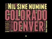 NAXART Studio - Denver Word Cloud 1