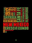 NAXART Studio - New Mexico Word Cloud 1