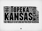 NAXART Studio - Kansas Word Cloud 2