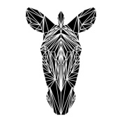 NAXART Studio - Black Zebra