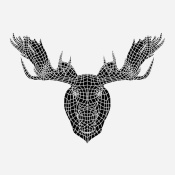 NAXART Studio - Moose Head Mesh