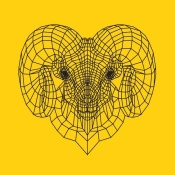 NAXART Studio - Ram Head Yellow Mesh