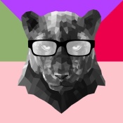 NAXART Studio - Party Panther in Glasses