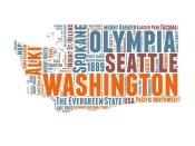 NAXART Studio - Washington Word Cloud Map