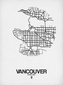 NAXART Studio - Vancouver Street Map White