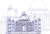 NAXART Studio - Taj Mahal
