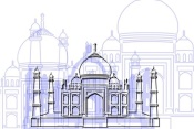 NAXART Studio - Taj Mahal