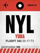 NAXART Studio - NYL Yuma Luggage Tag I