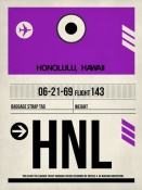 NAXART Studio - HNL Honolulu Luggage Tag I