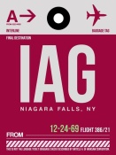 NAXART Studio - IAG Niagara Falls Luggage Tag I