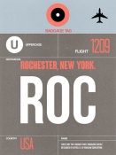 NAXART Studio - ROC Rochester Luggage Tag II