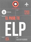 NAXART Studio - ELP El Paso Luggage Tag II