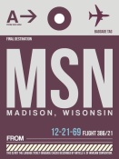 NAXART Studio - MSN Madison Luggage Tag II