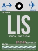 NAXART Studio - LIS Lisbon Luggage Tag II