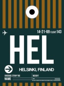 NAXART Studio - HEL Helsinki Luggage Tag II