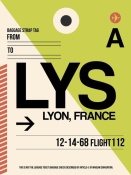 NAXART Studio - LYS Lyon Luggage Tag I