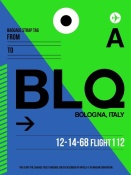 NAXART Studio - BLQ Bologna Luggage Tag II