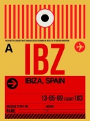 NAXART Studio - IBZ Ibiza Luggage Tag I