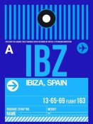 NAXART Studio - IBZ Ibiza Luggage Tag II