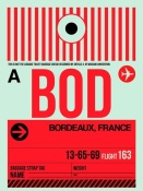 NAXART Studio - BOD Bordeaux Luggage Tag I