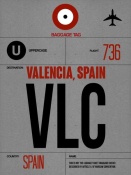 NAXART Studio - VLC Valencia Luggage Tag I