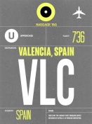 NAXART Studio - VLC Valencia Luggage Tag II