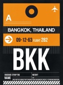 NAXART Studio - BKK Bangkok Luggage Tag I