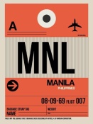 NAXART Studio - MNL Manila Luggage Tag I