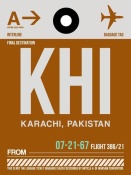 NAXART Studio - KHI Karachi Luggage Tag II