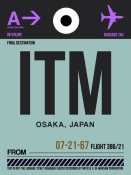 NAXART Studio - ITM Osaka Luggage Tag II