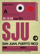 NAXART Studio - SJU San Juan Luggage Tag II