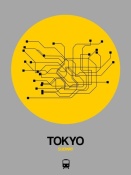 NAXART Studio - Tokyo Yellow Subway Map