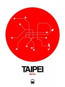 NAXART Studio - Taipei Red Subway Map