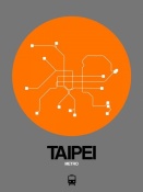NAXART Studio - Taipei Orange Subway Map