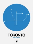 NAXART Studio - Toronto Blue Subway Map