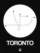 NAXART Studio - Toronto White Subway Map