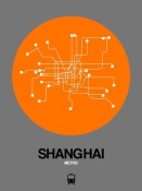 NAXART Studio - Shanghai Orange Subway Map