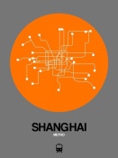 NAXART Studio - Shanghai Orange Subway Map