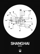 NAXART Studio - Shanghai White Subway Map