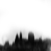 NAXART Studio - Cincinnati City Black Skyline
