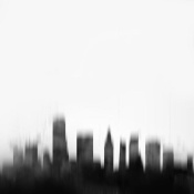 NAXART Studio - Miami City Black Skyline