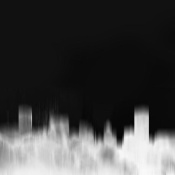 NAXART Studio - Baltimore White City Skyline